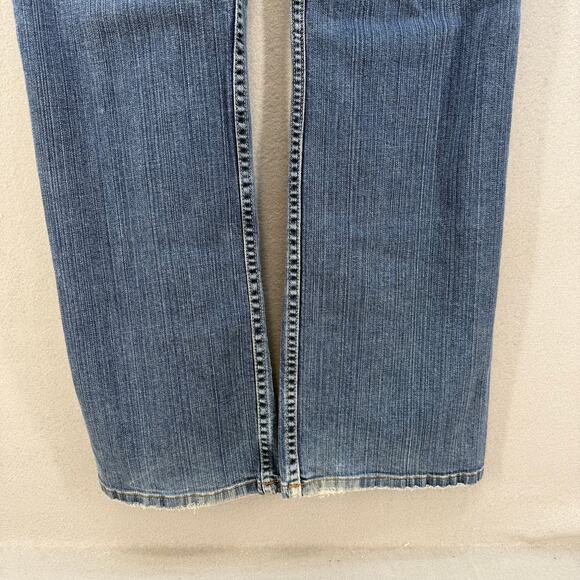 Lucky Brand Jeans Women's 14/32 Blue Y2K by Gene Montesano Straight Leg VTG - Picture 6 of 16